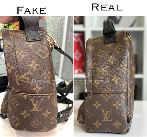 louis vuitton palm springs backpack pm fake|Louis Vuitton monogram mini backpack.